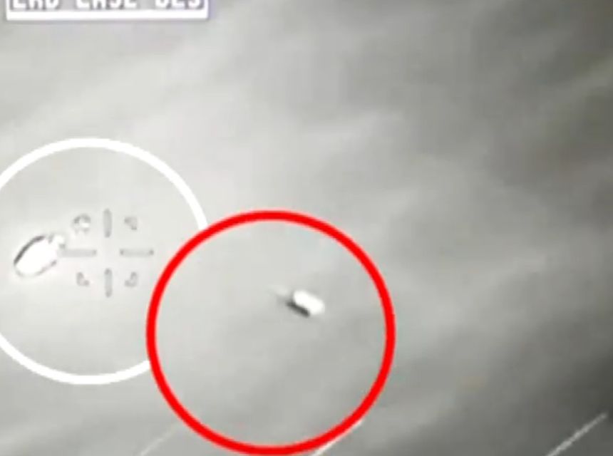 ABD Kongresi, Hellfire ile vurulan UAP görüntüsü