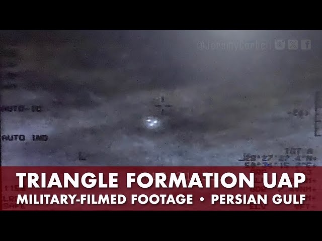 Basra Körfezi Üzerinde Üçgen Formasyonlu UFO